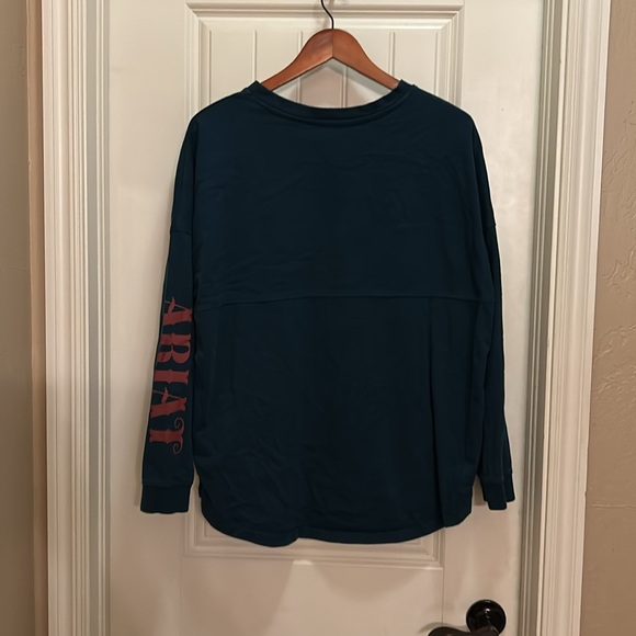 Ariat teal XL Graphic Long Sleeve Shirt - Picture 5 of 5